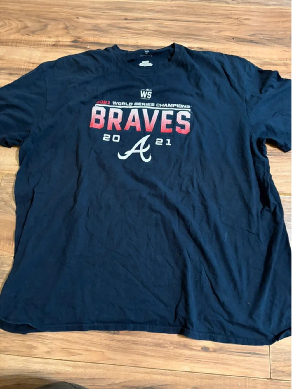 Braves 2021 World Champs navy